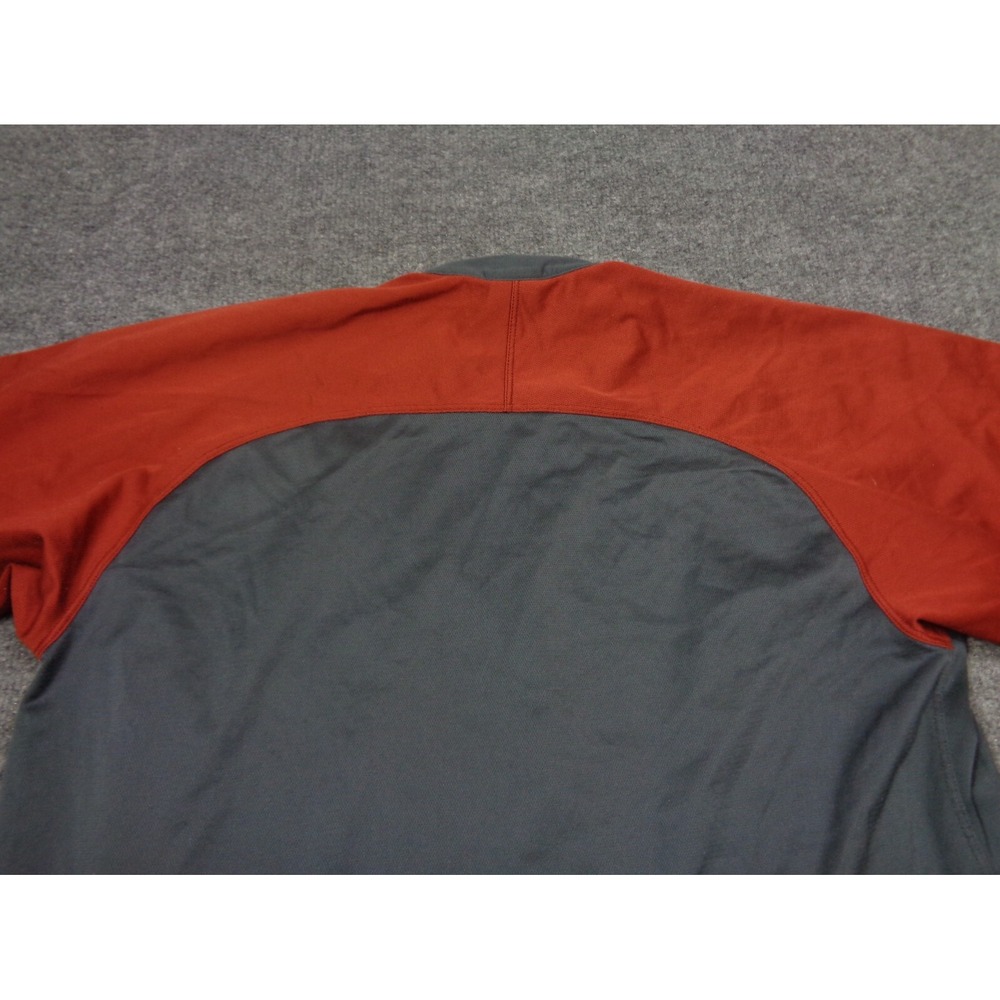 Arc'teryx Shirt Men M Gray Athletic Short Sleeve 1/2 Pullover 2-Tone Performance - Picture 8 of 11